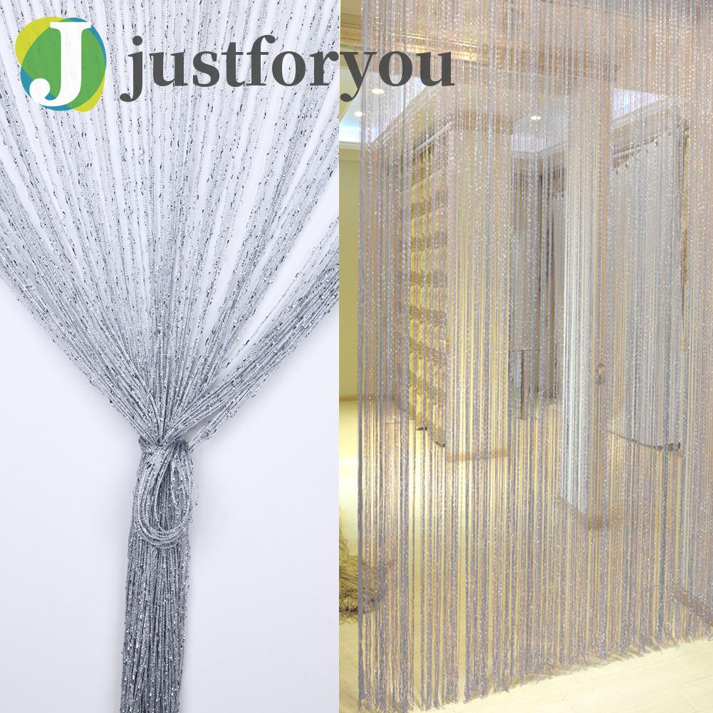 Rèm Cửa Sổ Màu Bạc Trang Trí Cửa Sổ 1x2m