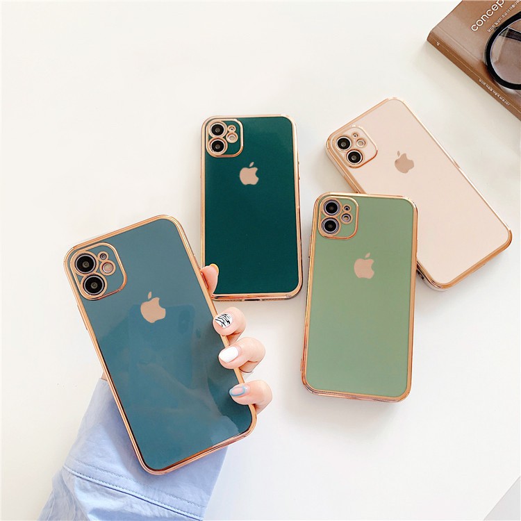 Ốp lưng iphone Logo Táo Mạ Vàng 5/5s/6/6plus/6s/6splus/7/7plus/8/8plus/x/xr/xs/11/12/pro/max/plus/promax