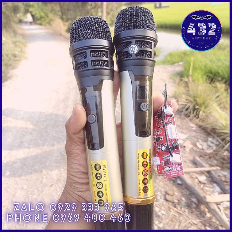 [Mã ELHACE giảm 4% đơn 300K] Micro UHF Kim Loại Cao Cấp Cho Loa Kéo UGX 21 Bản Độ Củ Mic Đầu Mic Xịn (1 Cặp)