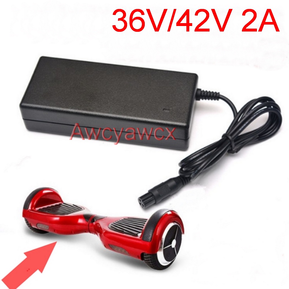 Bộ Sạc Pin Nhanh Cho Xe Điện AC 100V-240V DC 42V 36V 2A 3pin