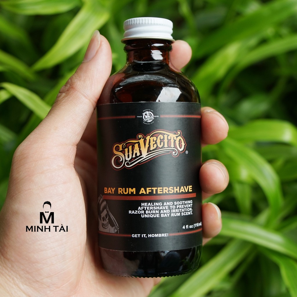 [Chính hãng] SUAVECITO BAY RUM AFTER SHAVE Dưỡng Da sau khi cạo râu