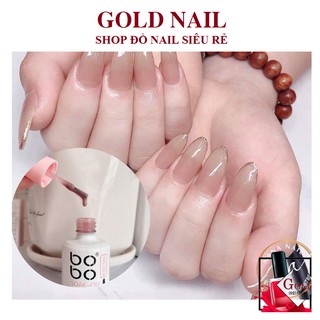 Thạch bobo , sơn gel thạch hồng nude , chai 15ml