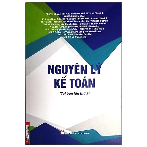 Sách Nguyên Lý Kế Toán (Tái Bản)