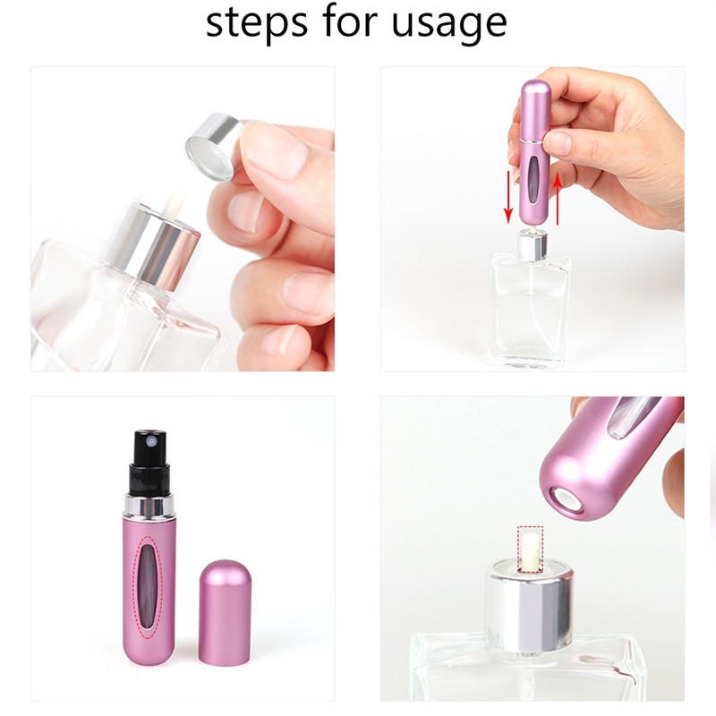 Chai Rỗng Đựng Nước Hoa Dạng Xịt 5ML Tiện Dụng