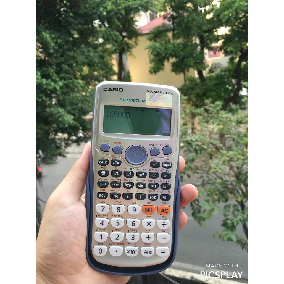 570 ES PLUS - MÁY TÍNH Casio(hàng Thái Lan)