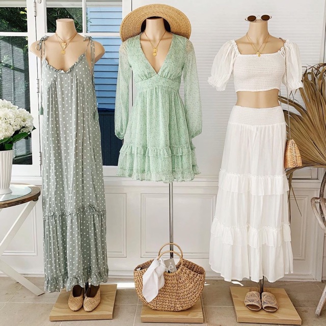 Iris Skirt Chân váy maxi xòe