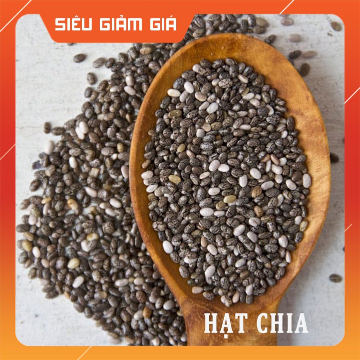 Hạt Chia Đen 100 Gram 💥 Giảm Cân Hiệu Quả 💥 Tốt Cho Sức Khỏe