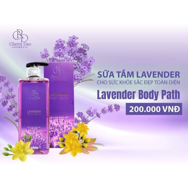 Sữa tắm lavender