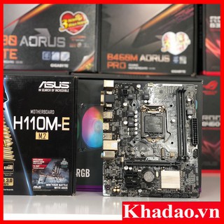 Mainboard Asus H110M-E , Bo Mạch Chủ Asus H110M-E Linh Kiện Gaming