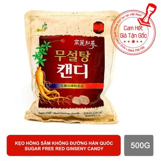 {Giá hủy diệt}Kẹo hồng sâm không đường hàn quốc 500gr - Sugar free Red Ginseny Candy