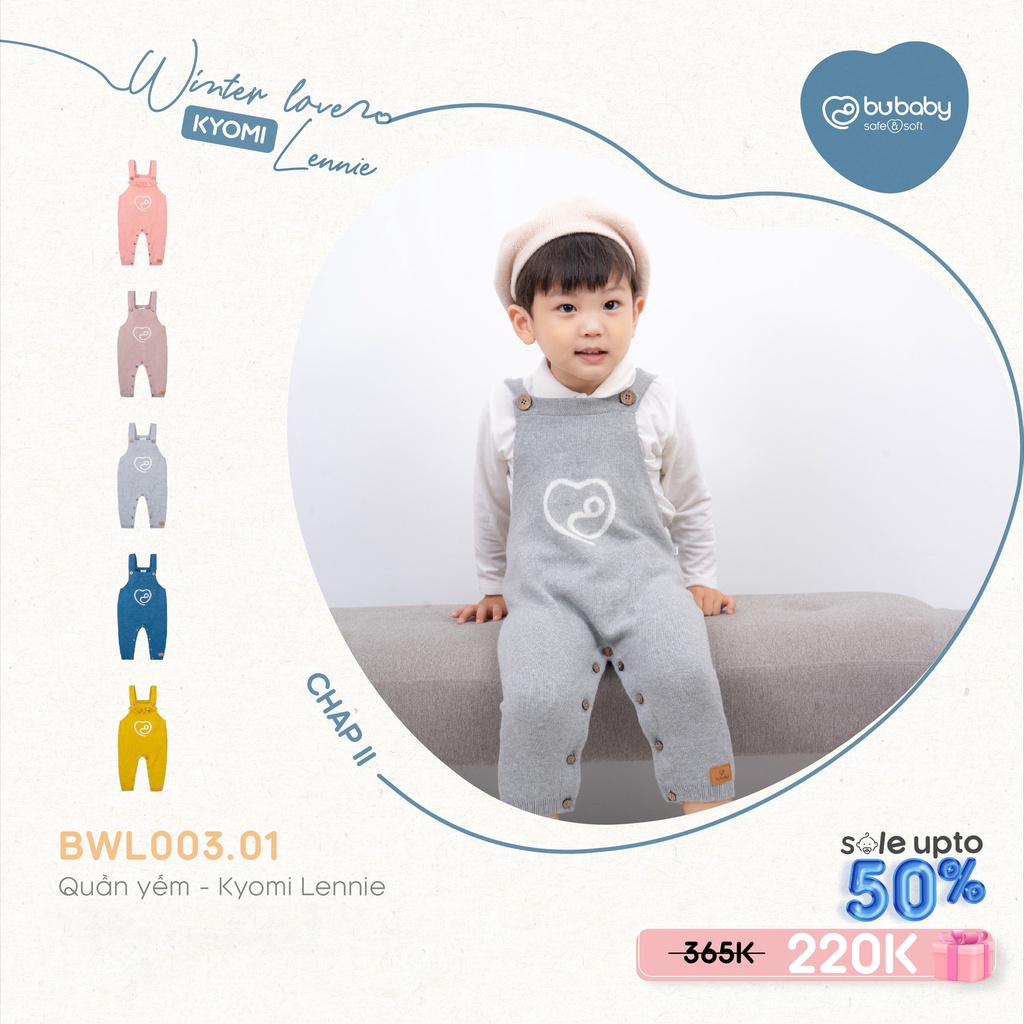 BWL003.01 Quần yếm Kyomi Lennie BU BABY