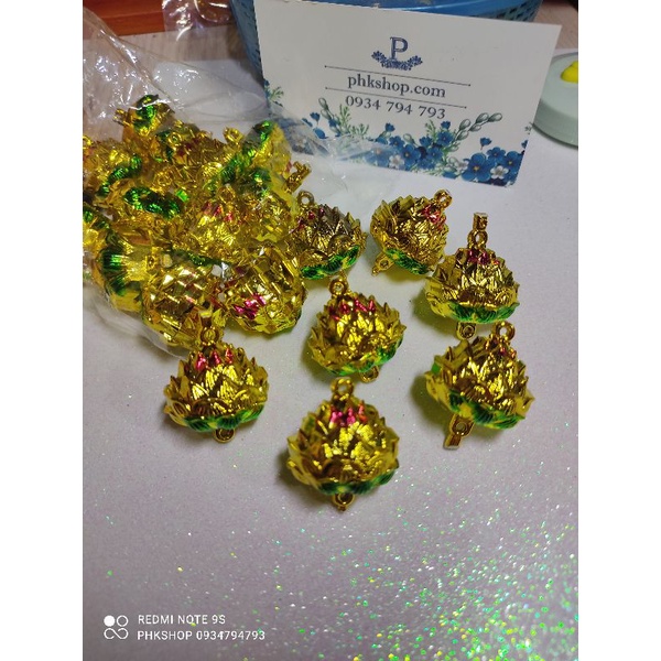 100grm Sen chóp tỏi thần tài trang trí tỏi tài lộc phk shop
