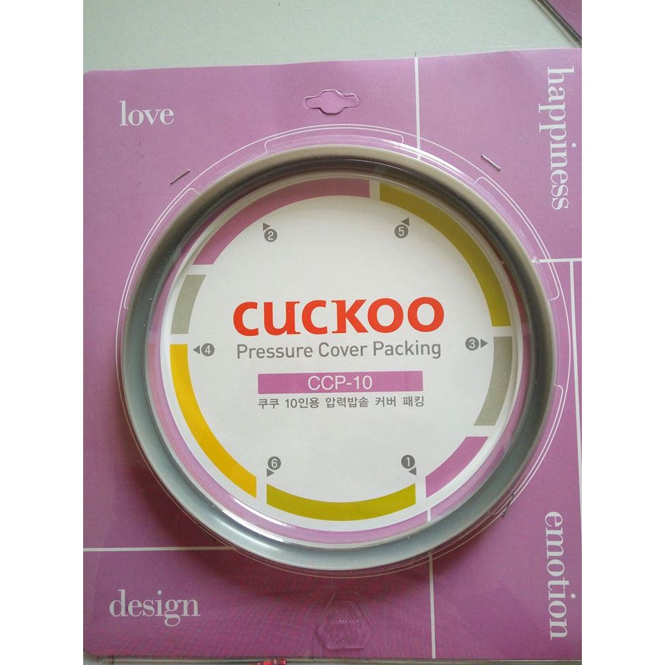 Roăng nồi cơm Cuckoo (zoăng đơn, ron vung nắp - made in Korea)