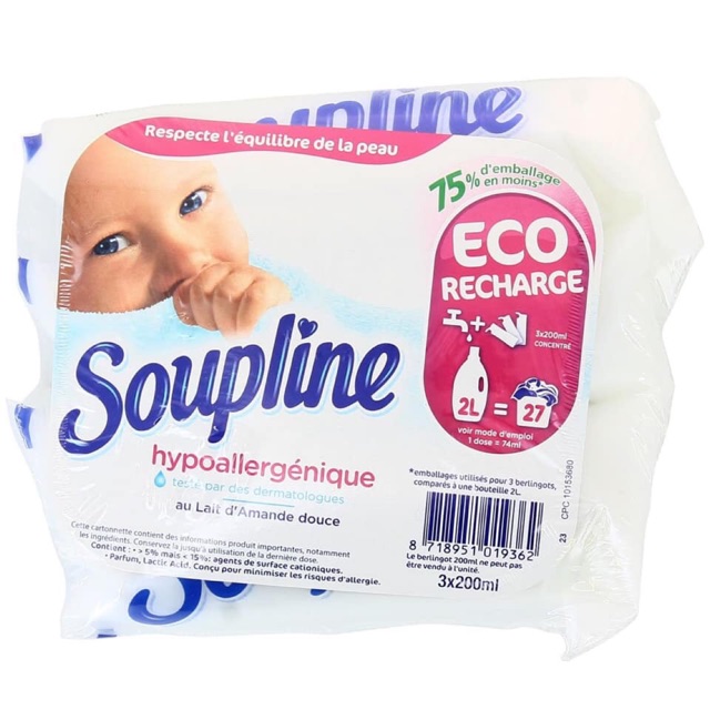 Túi thơm quần áo SOUPLINE cho cả trẻ sơ sinh (Pháp)