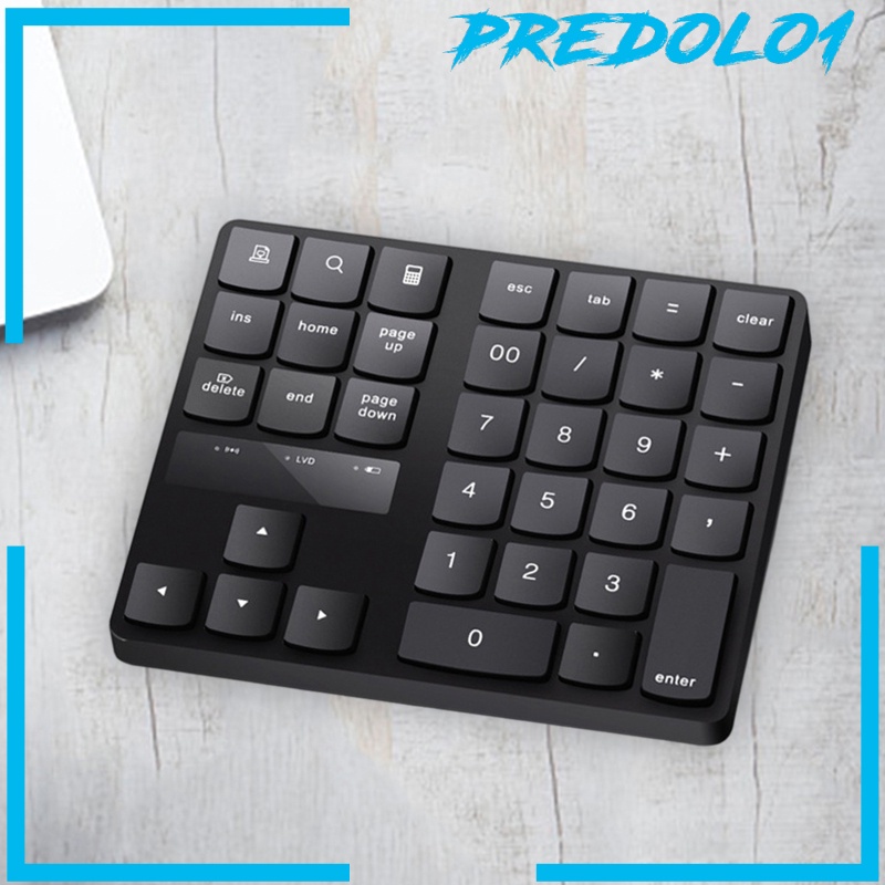 Bàn Phím Số Không Dây Bluetooth 2.4ghz 35 Phím Cho Laptop Pc