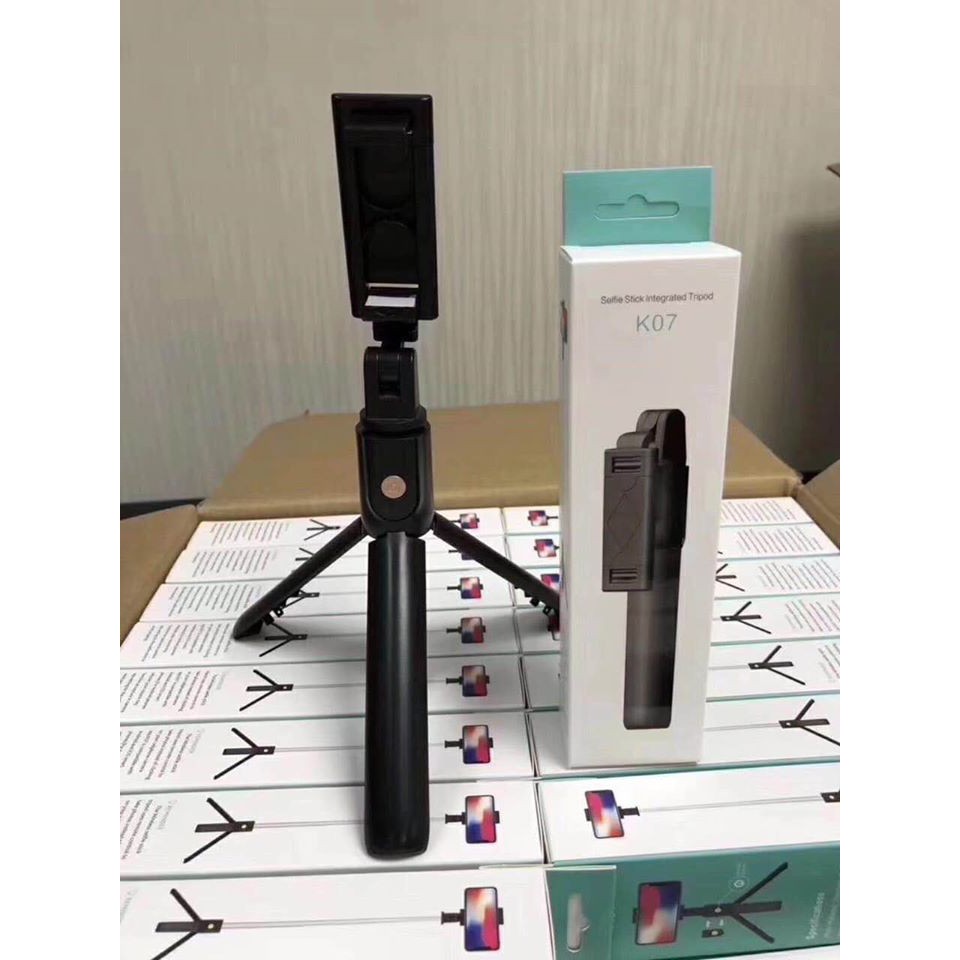 Gậy Chụp Hình Selfie Kiêm Giá Đỡ Tripod 3 Chân Cho Điện Thoại Bluetooth K07 ( Có Ảnh Thật ) | BigBuy360 - bigbuy360.vn