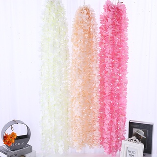 Dây Hoa Lá Giả 1m - Dây Leo Trang Trí Nhà Cửa, Tiệc Cưới, Cổng Hoa, Cầu Thang & Ngày Lễ