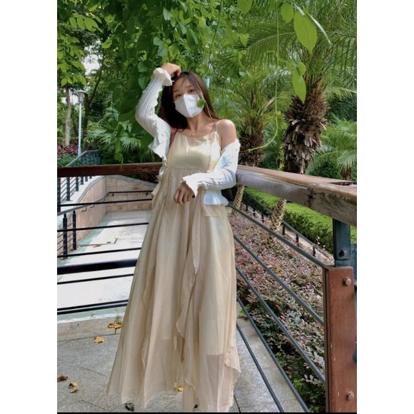 Váy voan Liona nàng thơ chất đẹp form y hình