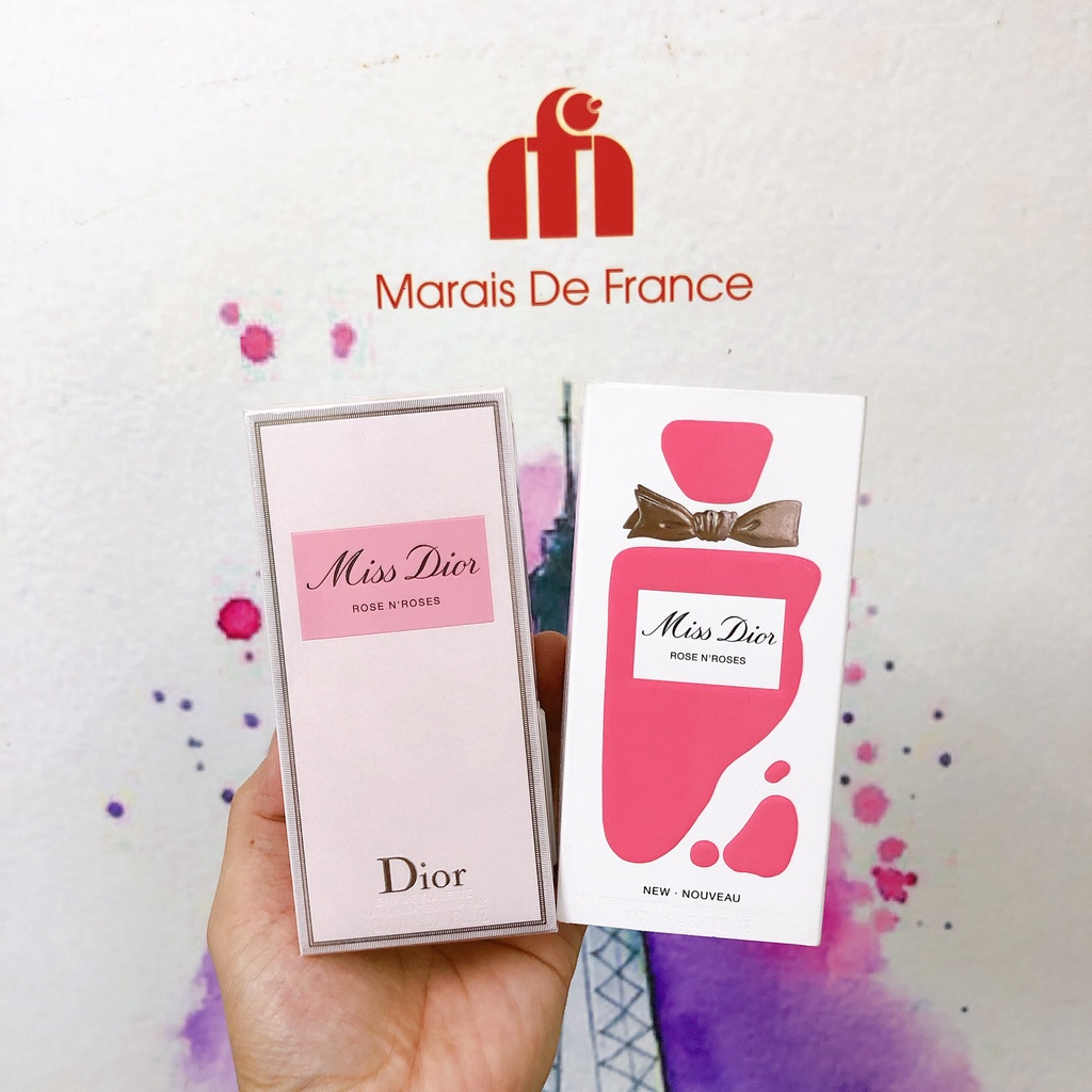 nước hoa nữ mới 2020 christian dior miss dior rose and rose 100ml