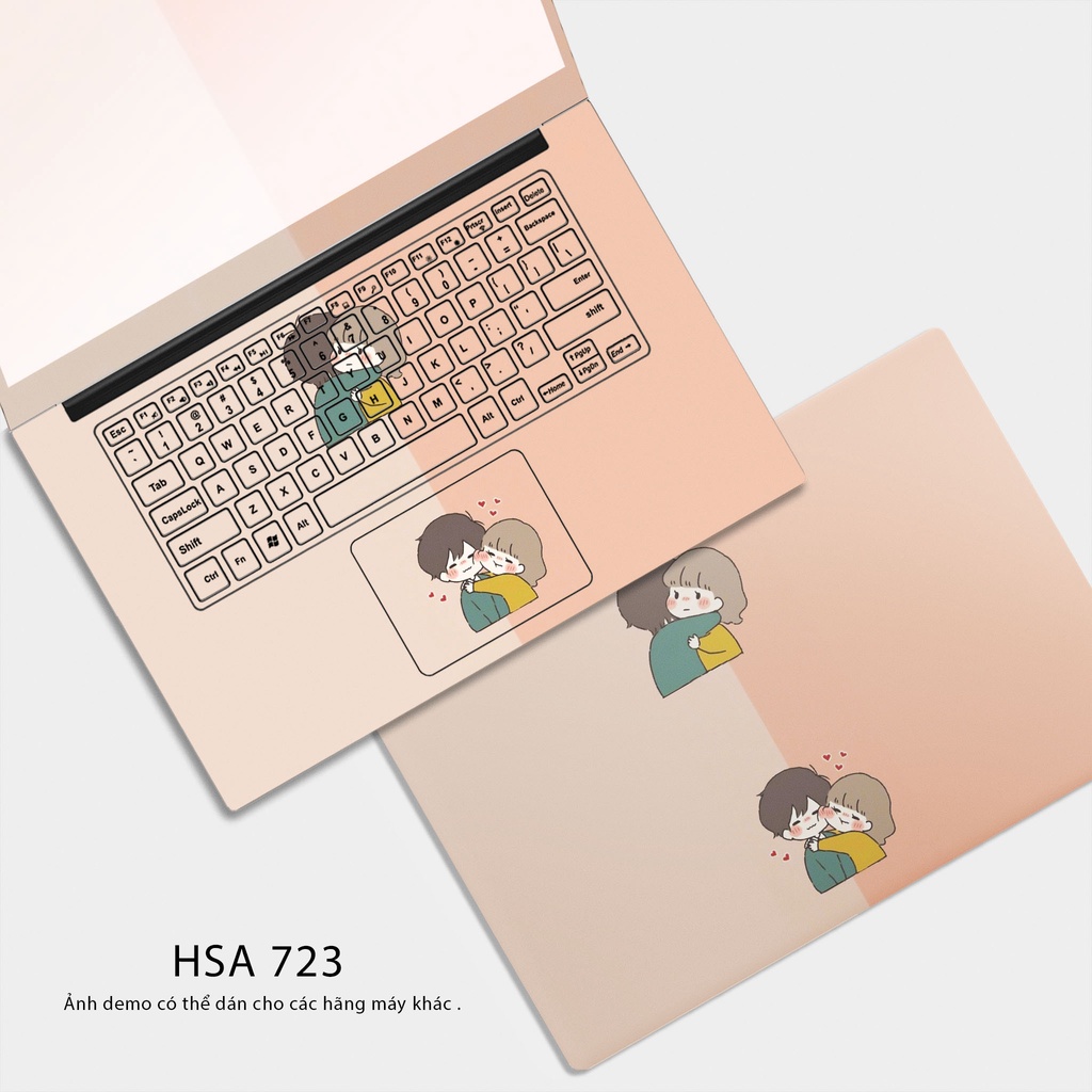Miếng Dán Laptop Mẫu Couple Dễ Thương