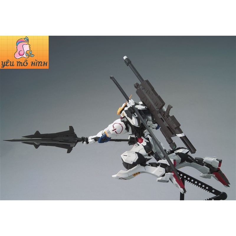 Gundam MG Barbatos 4th + 6th Form HIRES HiRM có kèm Base trưng bày và Decal nước