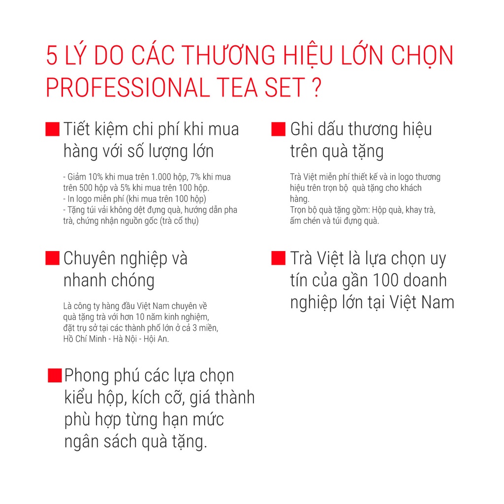 Trà Phổ Nhĩ Cao Cấp TRÀ VIỆT Hộp 100g/túi