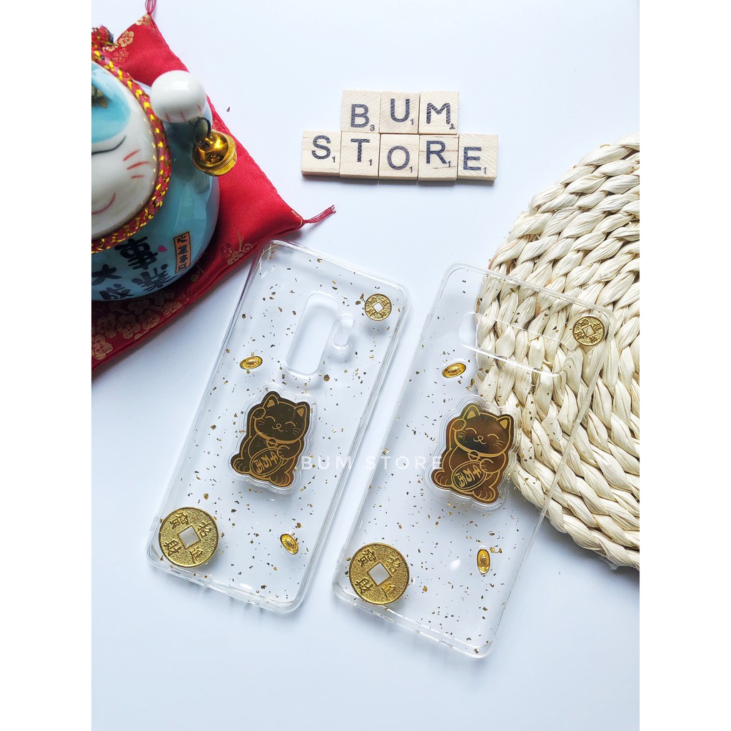 Ốp lưng dẻo mèo thần tài samsung galaxy Note 10 plus / Note 10 / S10+ / S10 / Note 9 / Note 8 / S9+ / S8+