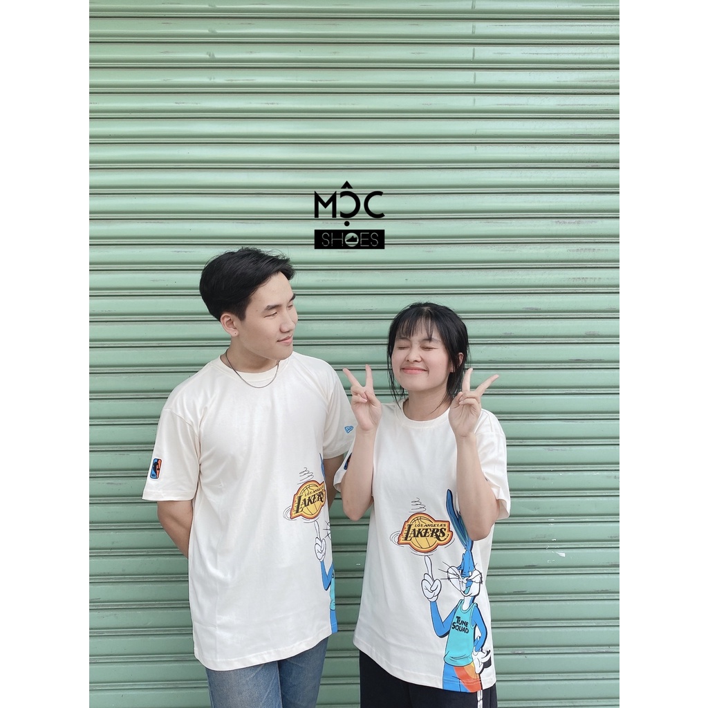 [CHÍNH HÃNG] ÁO THUN NEW ERA - Con Thỏ *Beige*