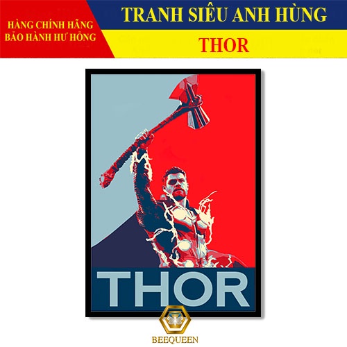 [MS1-25] Tranh Siêu Anh Hùng Thần Sấm -Thor
