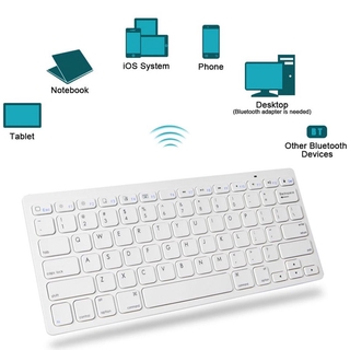 1Pcs Wireless Bluetooth Keyboard For IMac Macbook IPhone IPad 