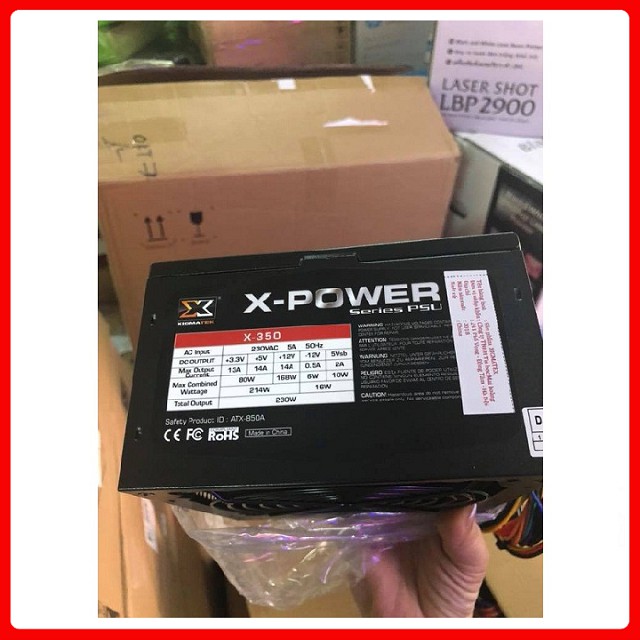 Nguồn XIGMATEK X-POWER X-350 350W Chính Hãng