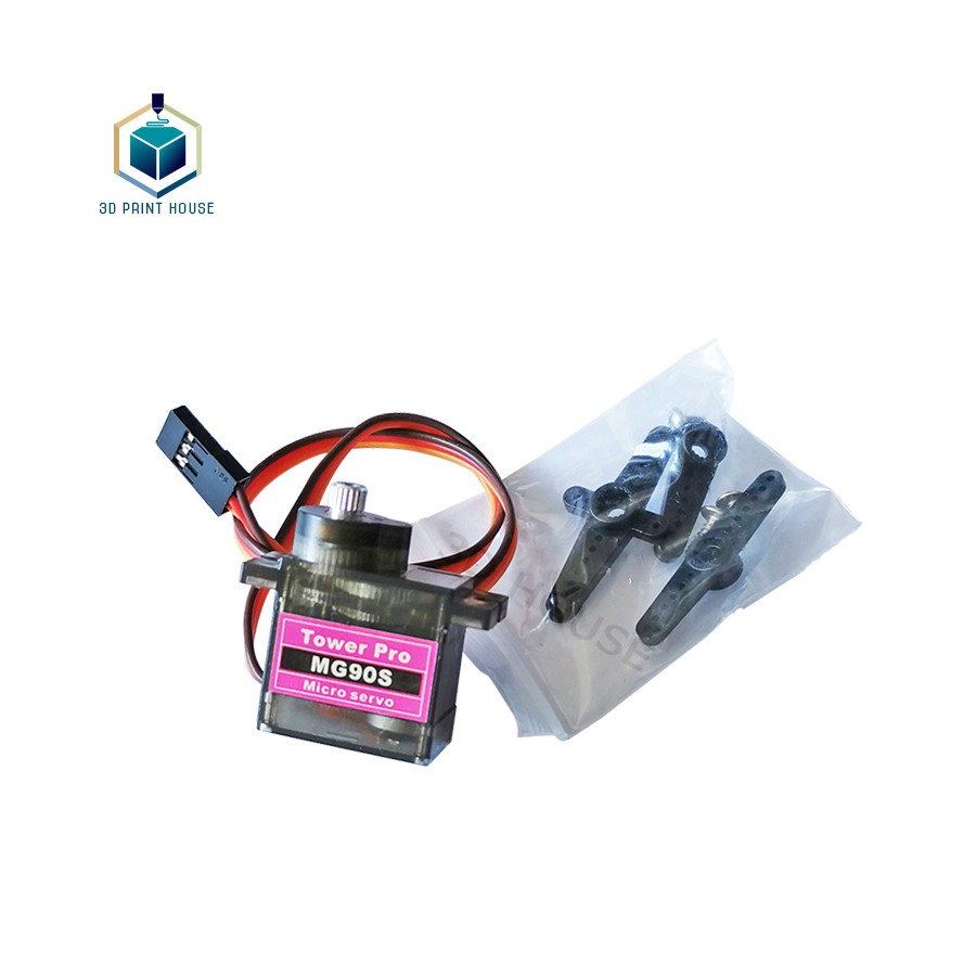 Động Cơ RC Servo MG90S Bánh Răng Kim Loại