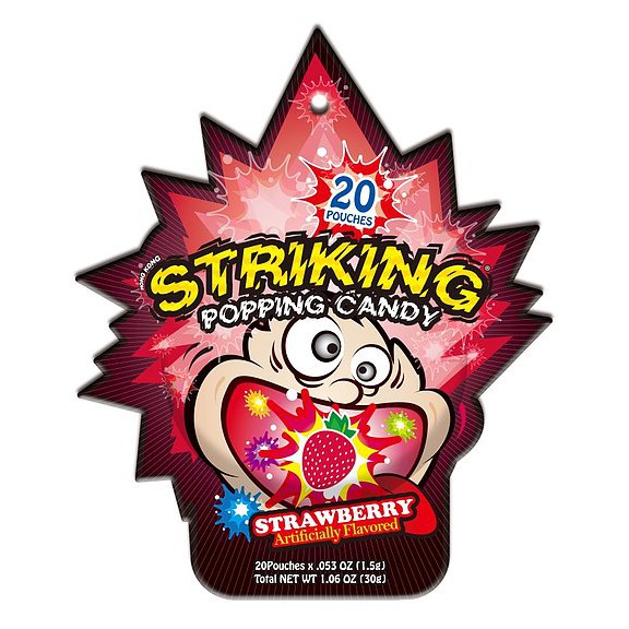 Kẹo nổ Striking Popping Candy Hong kong 30gr