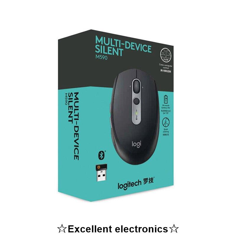 Chuột Bluetooth Không Dây Mini Logitech M585 M590