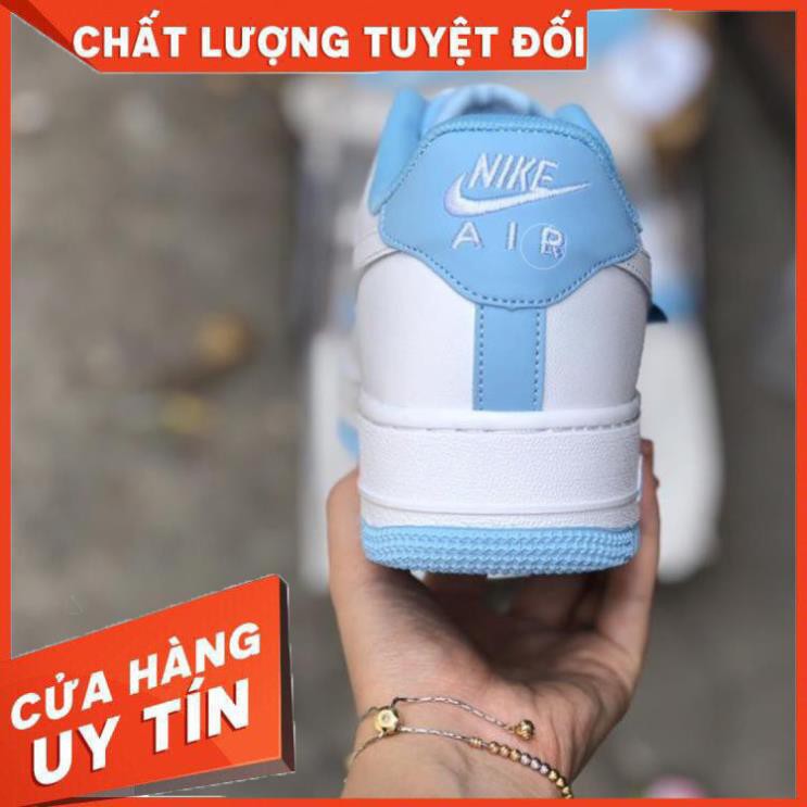 Giày thể thao sneaker Af1 trắng xanh blue thấp cổ hàng 1:1 full size nam nữ Hà Nội | BigBuy360 - bigbuy360.vn