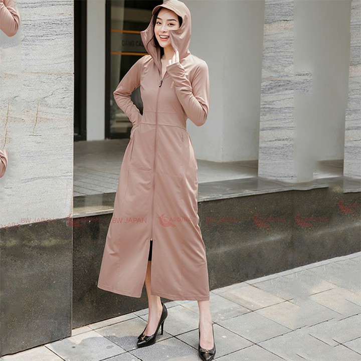 Áo chống nắng nữ toàn thân chống tia UV thông hơi mát lạnh LN05 | BigBuy360 - bigbuy360.vn