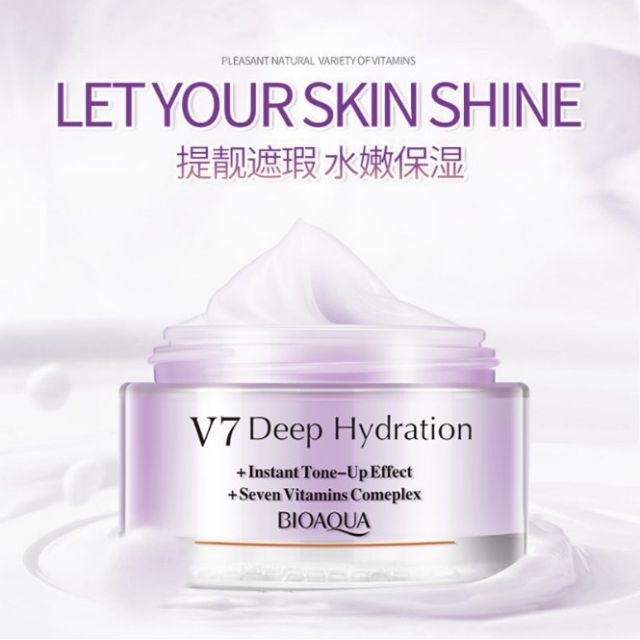 [RẺ VÔ ĐỊCH]Kem Dưỡng Trắng Da V7 Toning Light Bioaqua