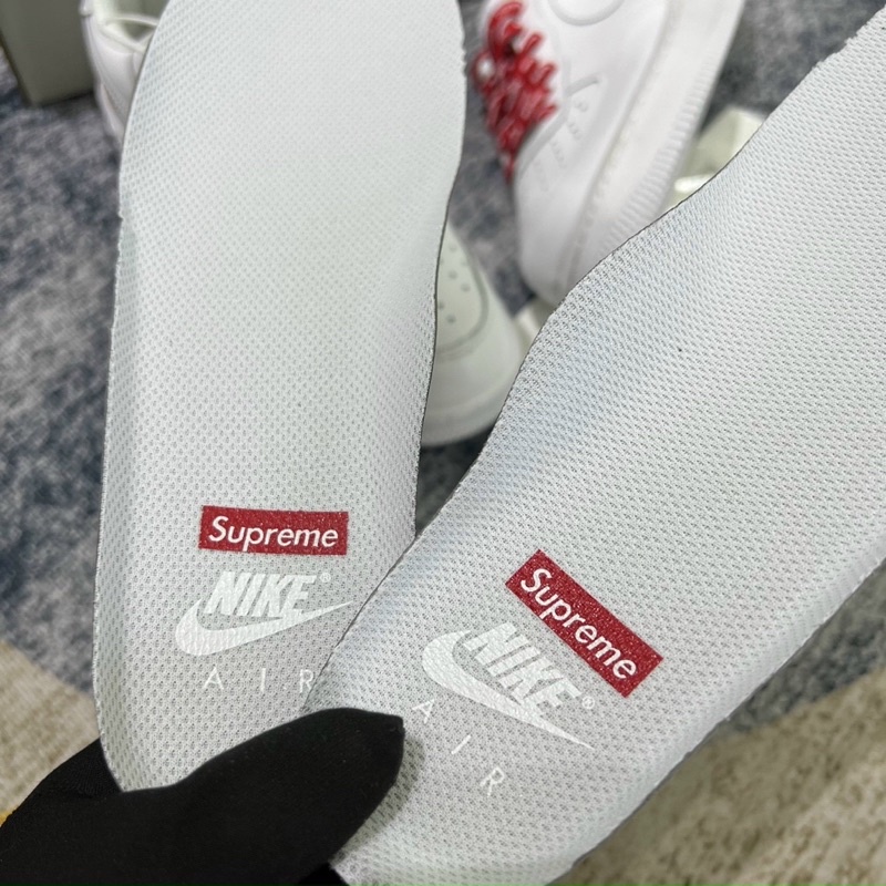 GIÀY AF1 WHITE LOW X SUPRME LAI AU