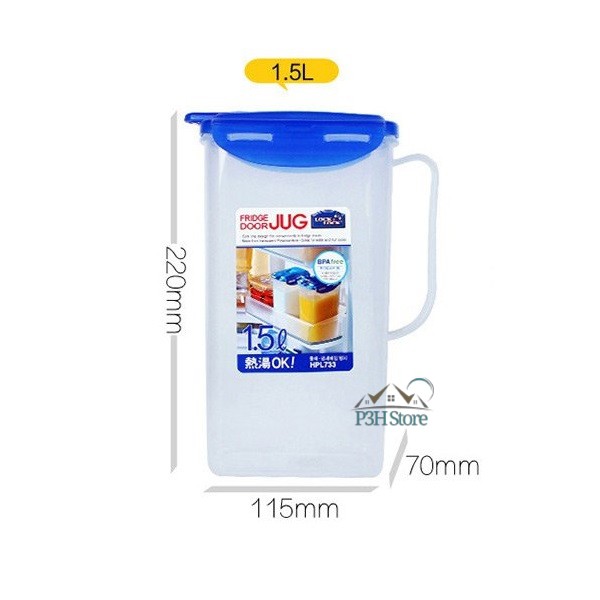 [Có Video] Bình Nước Lock&amp;Lock Jug 1.5L HPL733