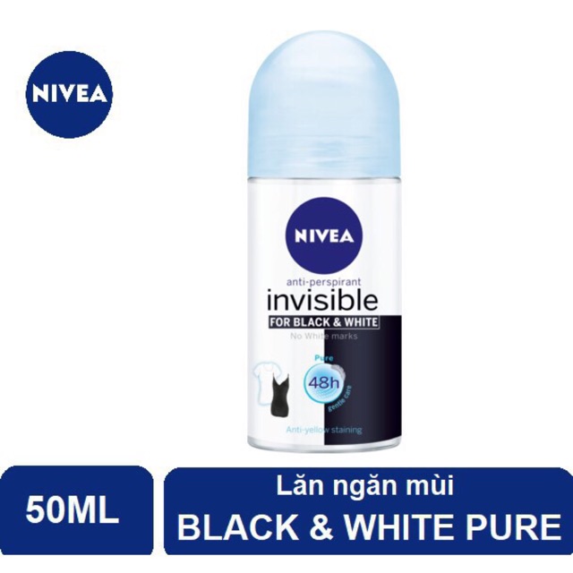 Lăn ngăn mùi Nivea nữ giảm ố vàng áo