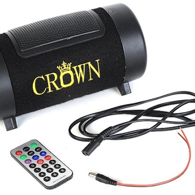 Bộ Loa phát nhạc Crown số 4 và USB tạo Bluetooth