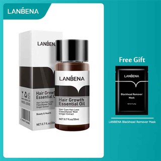 [Hàng mới về] Tinh dầu kích mọc tóc LANBENA 20ml chống hói đầu