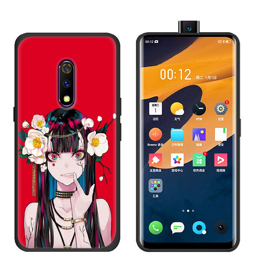 Ốp điện thoại silicone hình Anime cho OPPO F11 R17 PRO F1PLUS A9 R9 R9S R15 A1K A5 A9 2020