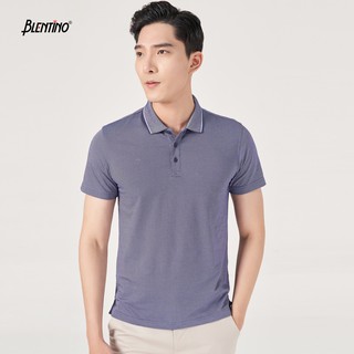 Áo Thun Nam Tay Ngắn Có Cổ Blentino PL20448 - Mẫu Polo Nam 100% Cotton Thấm Mồ Hôi Nhanh