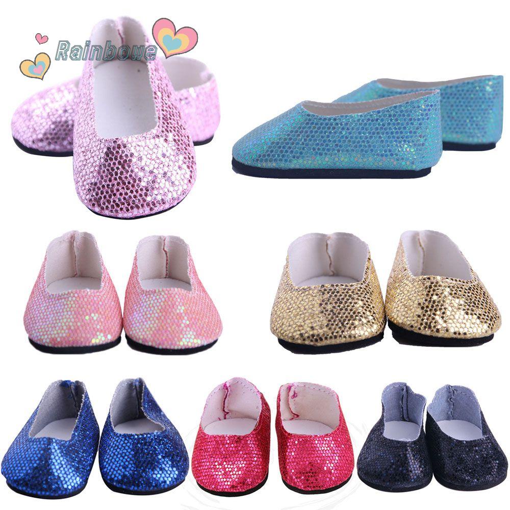 1 Đôi Giày Cầu Vồng Đồ Chơi Cho Búp Bê