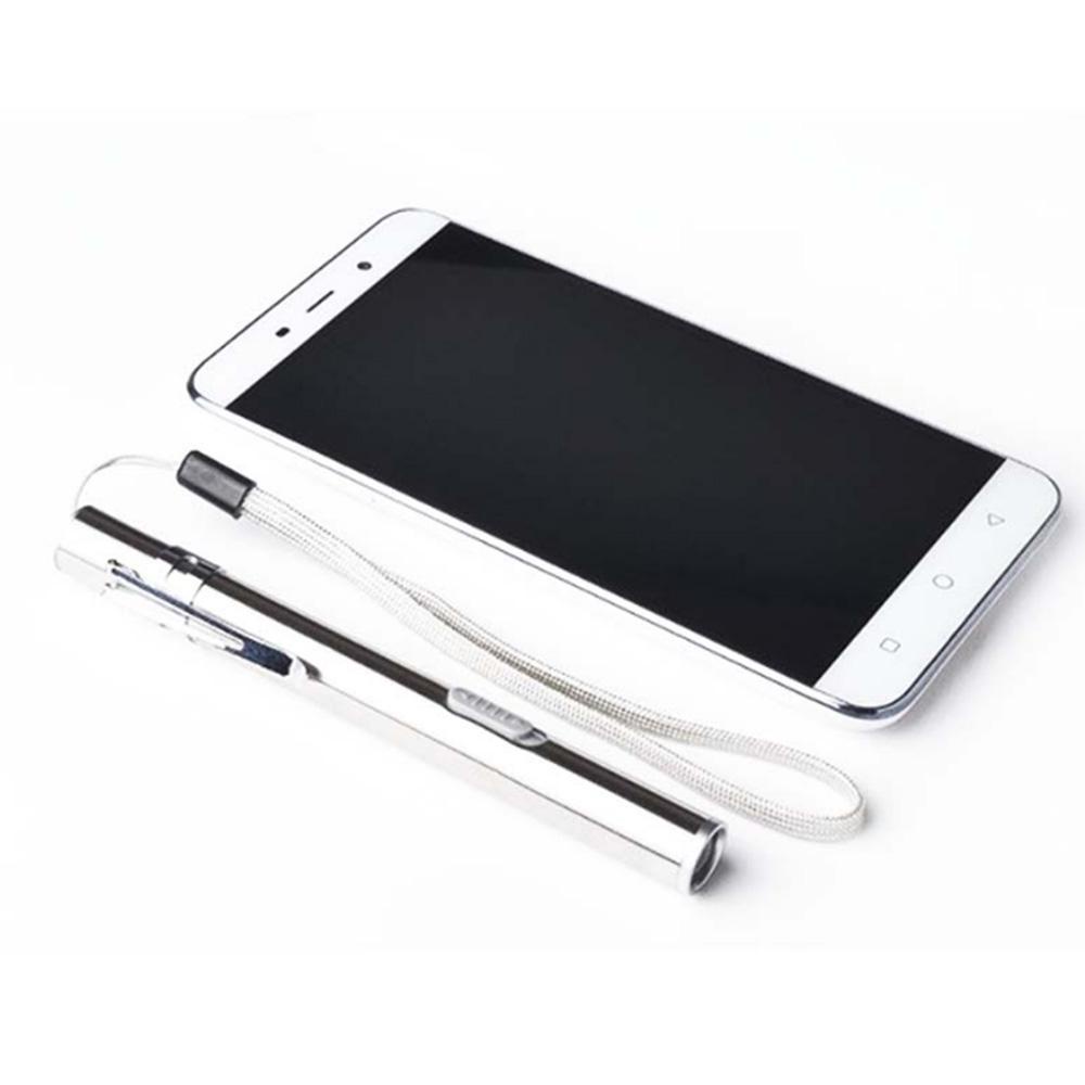 Đèn Pin Bỏ Túi Siêu Sáng|Đèn Pin LED Mini Siêu Sáng Bằng Thép Không Gỉ Sạc USB