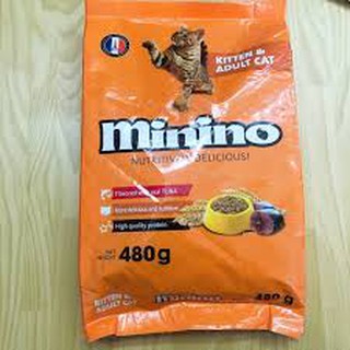 thức ăn cho mèo minino 480g