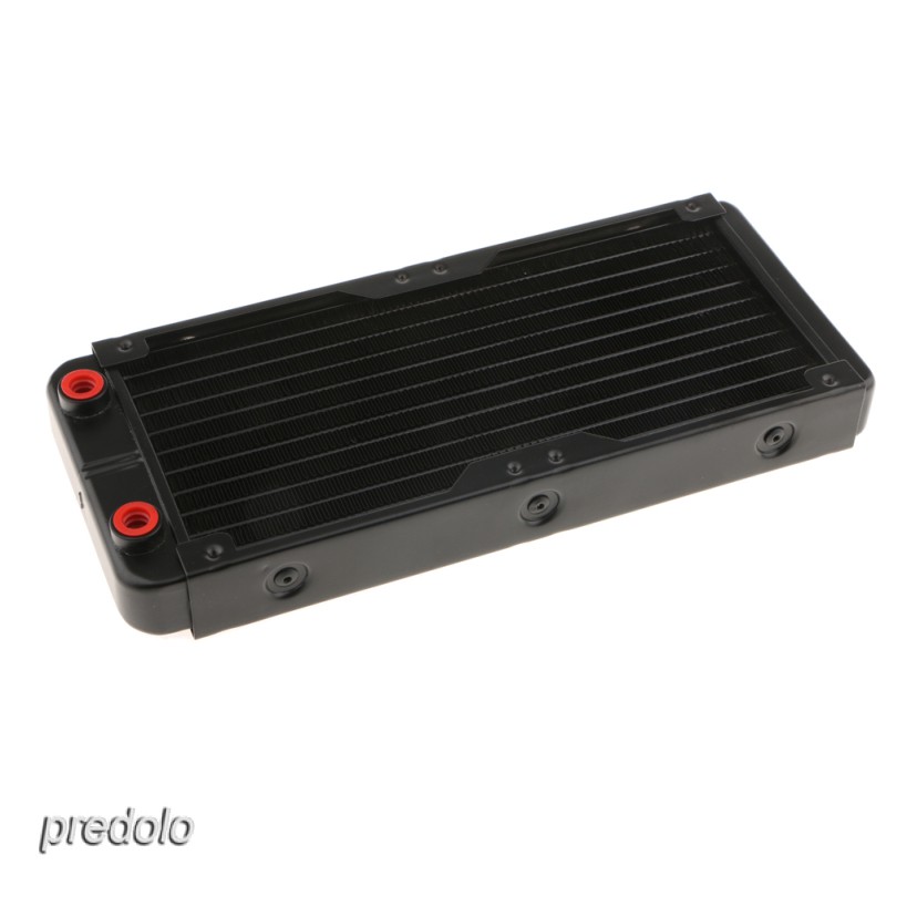Tấm tản nhiệt nhôm làm mát bằng nước tích hợp 10 ống 240mm G4/1 dành cho CPU máy tính