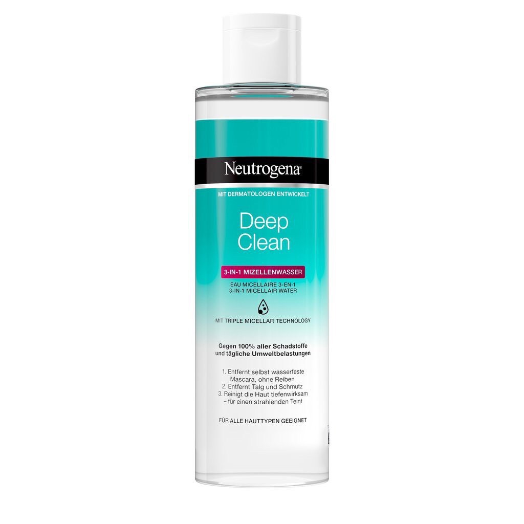 Tẩy trang dạng nước Neutrogena Deep Clean - Neutrogena Hydro Boost, 400ml, Đức