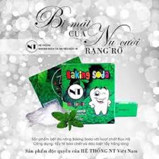 Baking Soda Bạc Hà Trắng Răng 50G